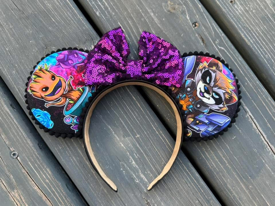 Groot & Rocket Ears