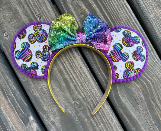 Lisa Frank Inspired Ears