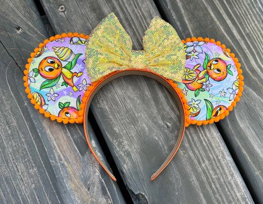 Orange Bird Ears